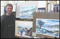 Ron Esplin participates in an unusual commission of art