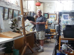 Watercolour Art Classes for 2014 begin again for the year with Ron Esplin: